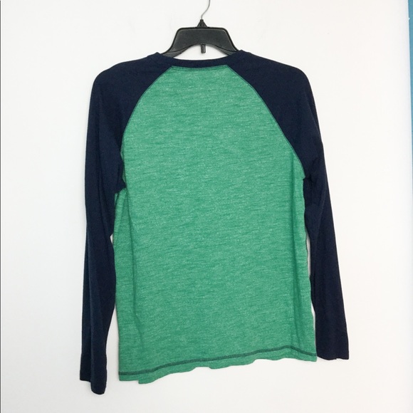 2 Urban Pipeline L Baseball Jersey Shirt Green Red - Picture 7 of 7